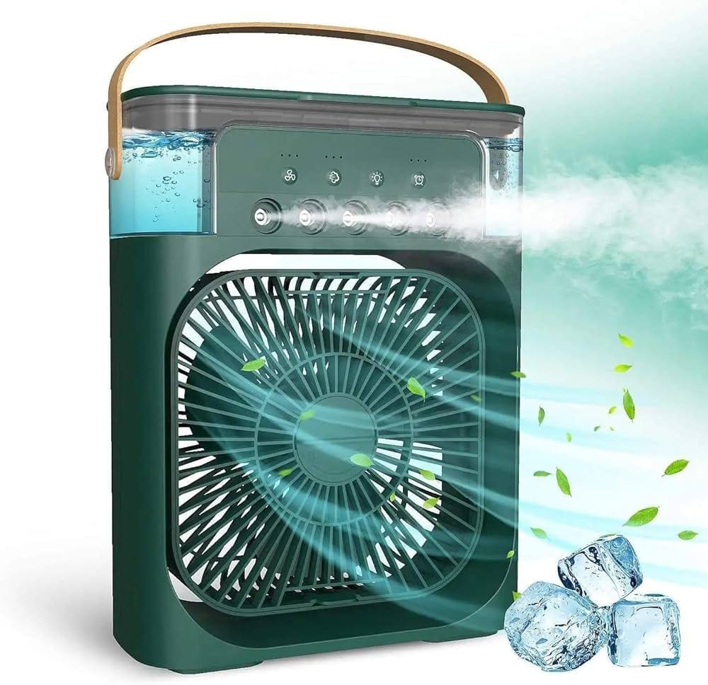 Portable Mini Air Cooler - Black Color